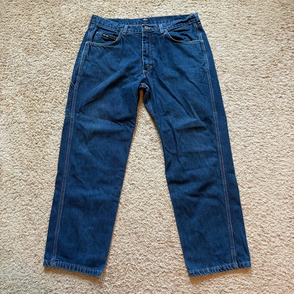 Tyndale FR Flame Resist Jeans Mens 36x30.5 Relaxed Fit Carpenter F290T ARC‎ 15